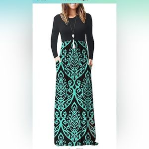 Long sleeve dress. Medium